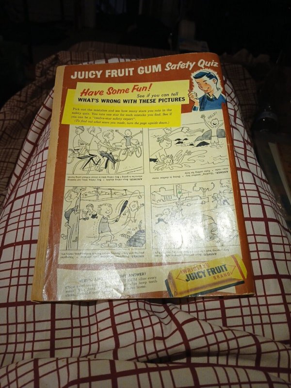 Golden West Rodeo Treasury #1 painted cover 1957 Dell Giant Comics Silver Age