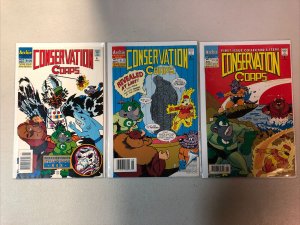Conservation Corps (1993) #1 2 3 (VF+/NM) Complete Set Archie Adventure Series