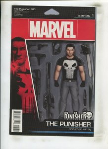 THE PUNISHER #1 (9.2) ACTION FIGURE VARIANT!! 2016