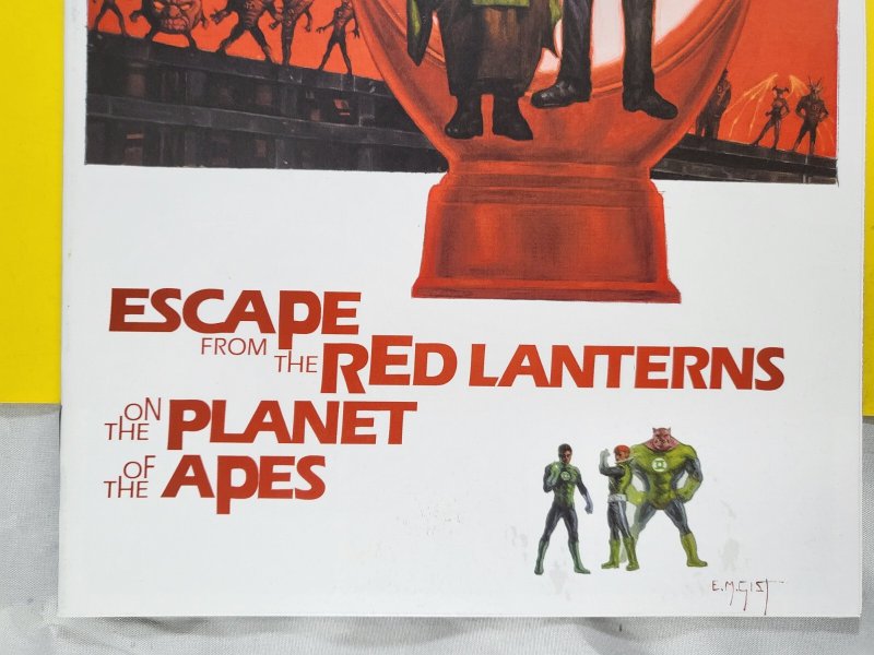 Planet of the Apes Green Lantern #3 Gist 1:10 Variant 2017 Boom! Homage Cover