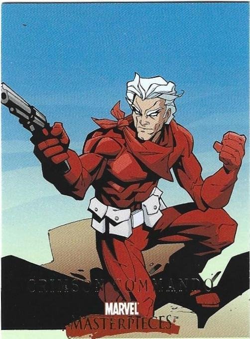 2008 Marvel Masterpieces #12 Crimson Commando