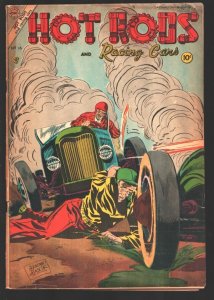 Hot Rods and Racing Cars #16 1954-Horror cover-Dick Giordano story art-Bob Po...