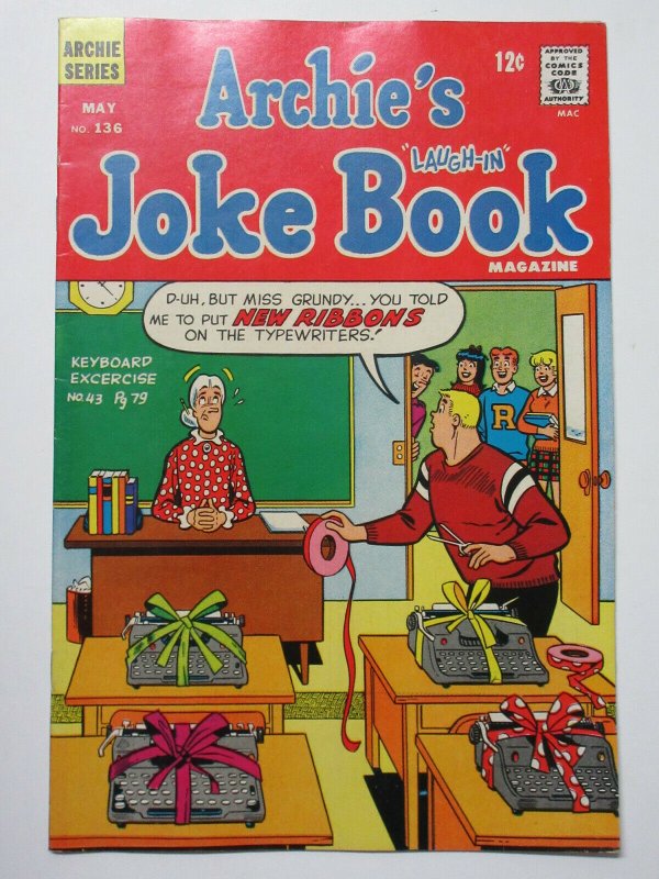 Archie's Joke Book (May 1969) #136 Laugh-In VF