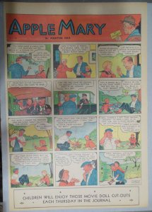 Apple Mary Sunday Page by Martha Orr from 6/2/1935 Size Full Page 15 x 22 inch