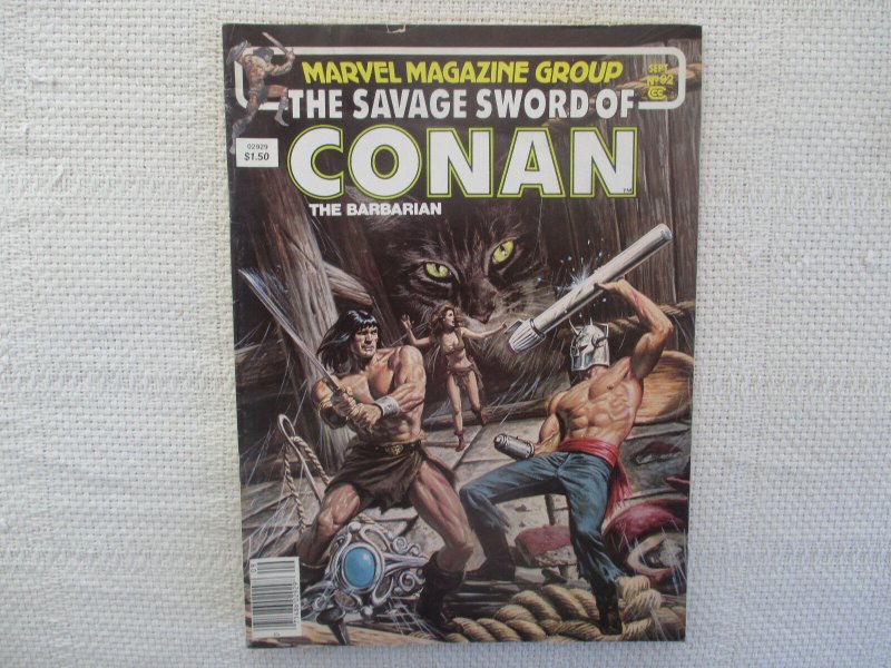 1983 The Savage Sword Of Conan The Barbarian #92 Marvel Comics FN-