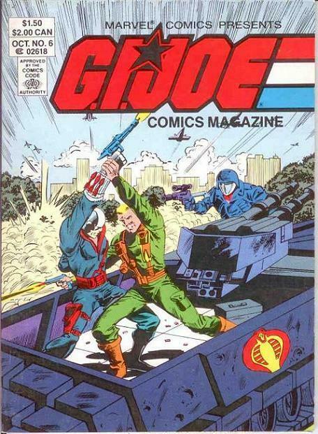 GI JOE DIGEST (COMICS MAGAZINE) 6 VF-NM October 1987 COMICS BOOK