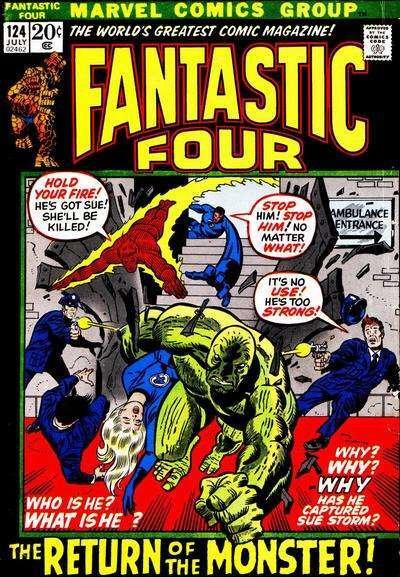 Fantastic Four (1961 series)  #124, VF (Stock photo)