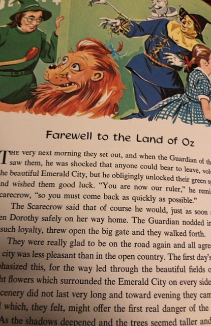 The Wizard of Oz, BAUM, 1962, Grosset and Dunlap, very minor scribble