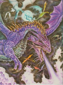 HOW TO DRAW DELTORA DRAGONS BOOK SCHOLASTIC NEW UNMARKED FANTASY STORY ART CONAN