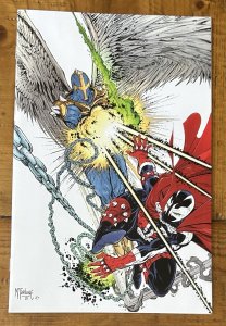 Spawn #298 Virgin Variant Amazing Homage NM Todd McFarlane Image Comics