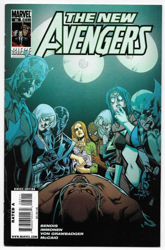 New Avengers #60 (Marvel, 2010) FN-