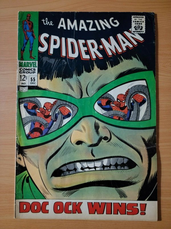 Amazing Spider-Man #55 ~ VERY GOOD - FINE FN ~ 1967 Marvel Comics