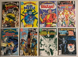 Secret Origins lot #1-50 + Annual  DC 2nd (average 6 FN) 27 diff (1986-'90)