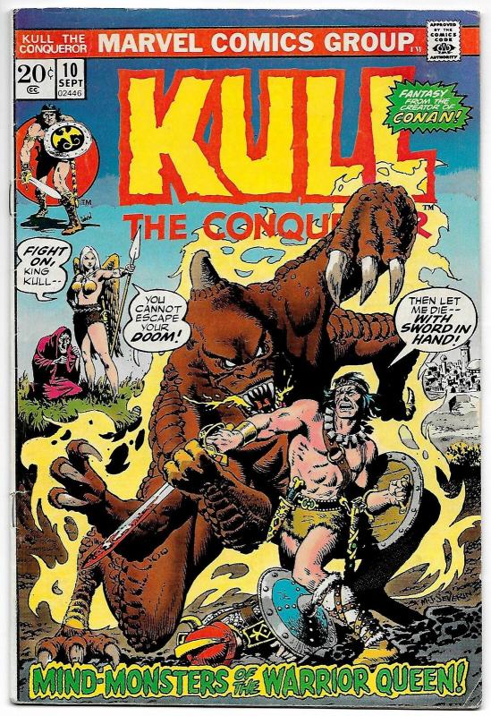 Kull The Conqueror #10 (Marvel, 1972)