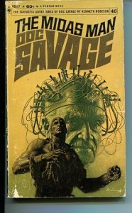 DOC SAVAGE-THE MIDAS MAN-#46-ROBESON-G-JAMES BAMA COVER-1ST EDITION G