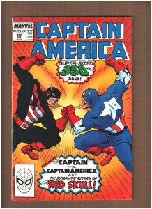 Captain America #350 Marvel Comics 1989 Mark Gruenwald RED SKULL VF 8.0