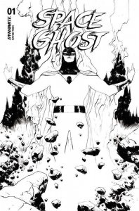 Space Ghost #1 Cover O 25 Copy Variant Edition Lee Line Art