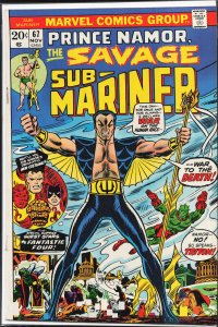 Sub-Mariner #67 (1973) Namor the Sub-Mariner