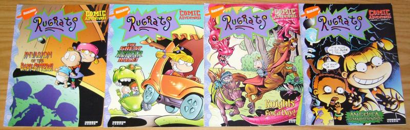 Rugrats Comic Adventures box set - nickelodeon lot