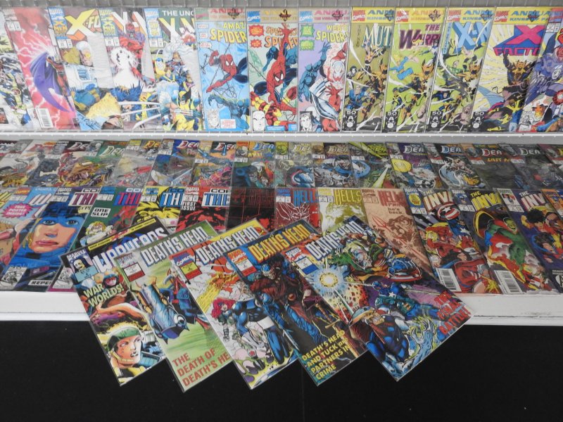 Huge Lot 160+ Comics W/ Silver Surfer, Dr. Strange, Deathlok+ Avg VF- Condition!