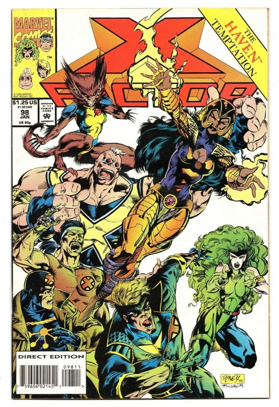 X Factor #98 VINTAGE 1994 Marvel Comics