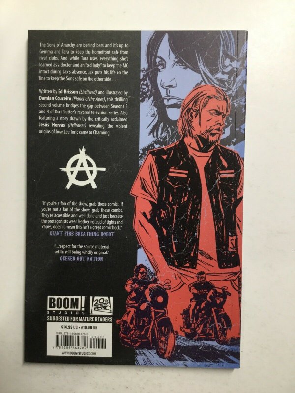 Sons Of Anarchy Volume 2 Two Tpb Softcover Sc Near Mint Nm Boom