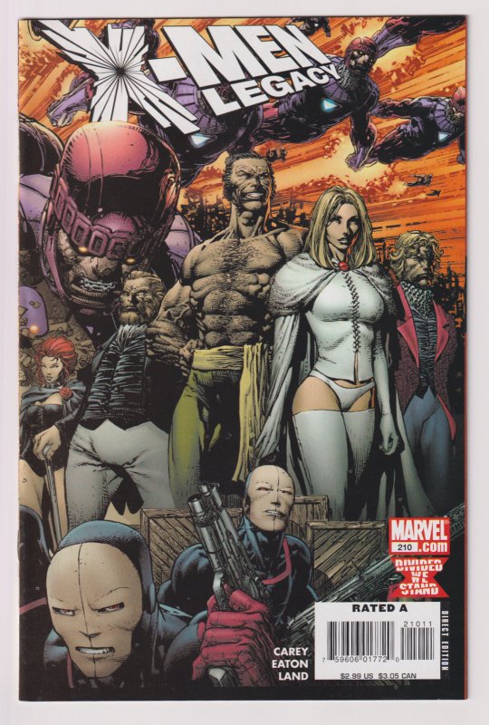 Marvel Comics! X-Men Legacy! Issue #210!