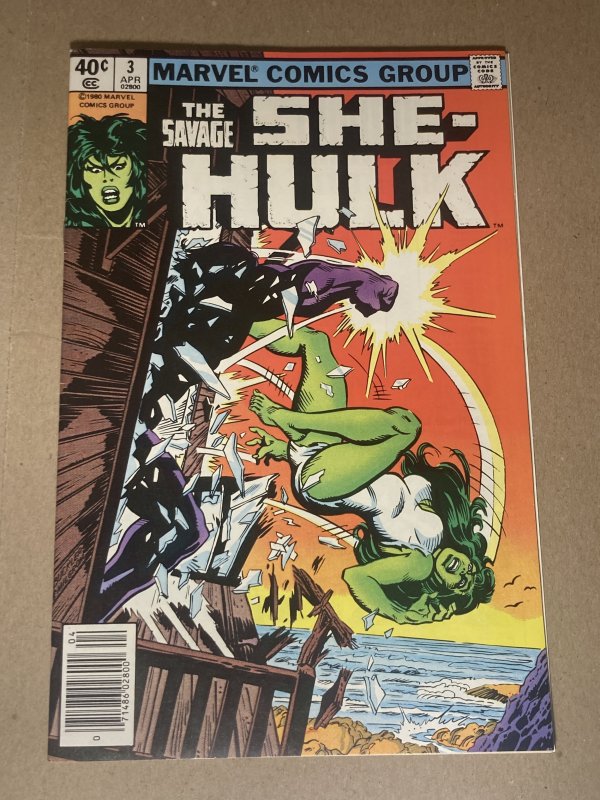 Savage She-Hulk #3 FN 1980 Stock Image 
