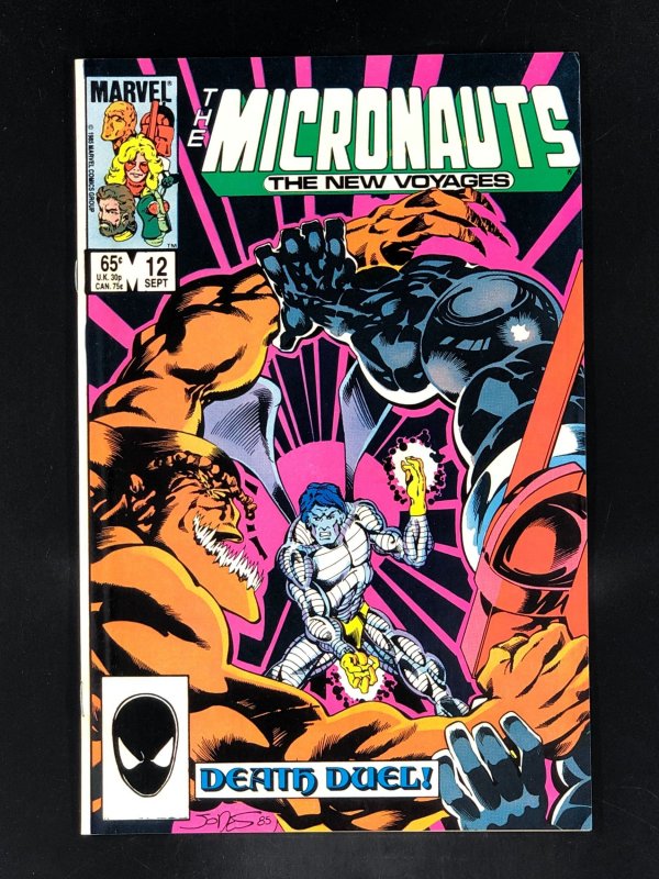 Micronauts: The New Voyages #12 (1985)