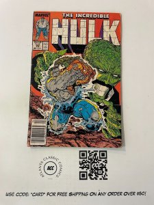 Incredible Hulk # 342 VG Marvel Comic Book Todd McFarlane Cover Grey 9 J226