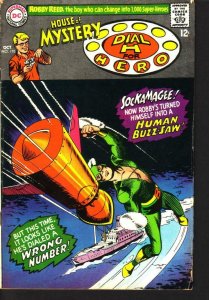 HOUSE OF MYSTERY #170 MANHUNTER FROM MARS STORY 1967 VG