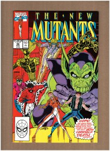 New Mutants #92 Marvel Comics 1990 Rob Liefeld CABLE SKRULLS NM- 9.2
