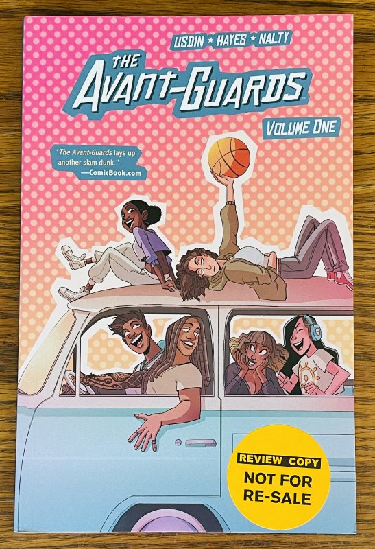 THE AVANT-GUARDS VOLUME 1 TPB Udsin Hayes GIRLS BASKETBALL Comic REVIEW COPY!