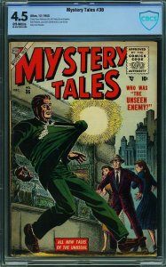 Mystery Tales #36 (1955) CBCS 4.5 VG+