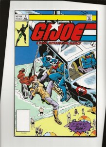 GI JOE REAL AMERICAN HERO #9 ACTION FIGURE COMIC PACK REPRINT 