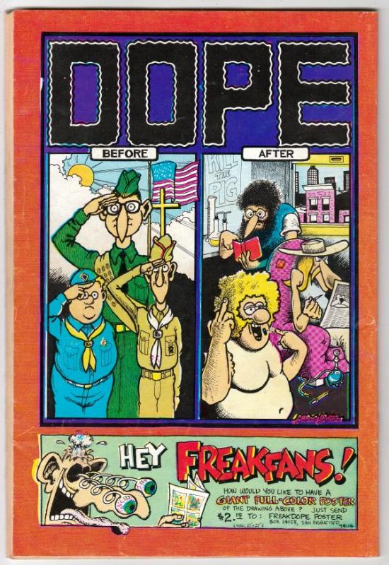 Fabulous Furry Freak Brothers #1 (Jan-71) FN/VF Mid-High-Grade The Freak Brot...