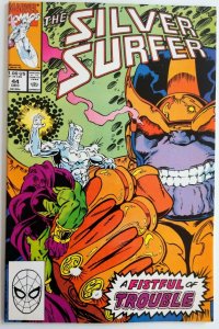 Silver Surfer #44, Introduction of the Infinity Gauntlet