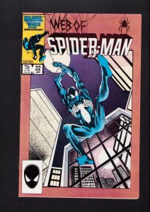 Web Of Spider-Man #22 - ART NICHOLS COVER ART! (7.0/7.5) 1987