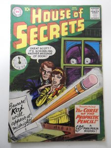 House of Secrets #23 (1959) GD+ Condition 2 in spine split