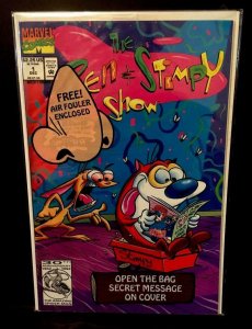 REN & STIMPY SHOW #1, NM, factory sealed w/ air fouler, more RSS in store