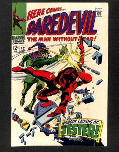 Daredevil #42 FN+ 6.5 1st Jester!