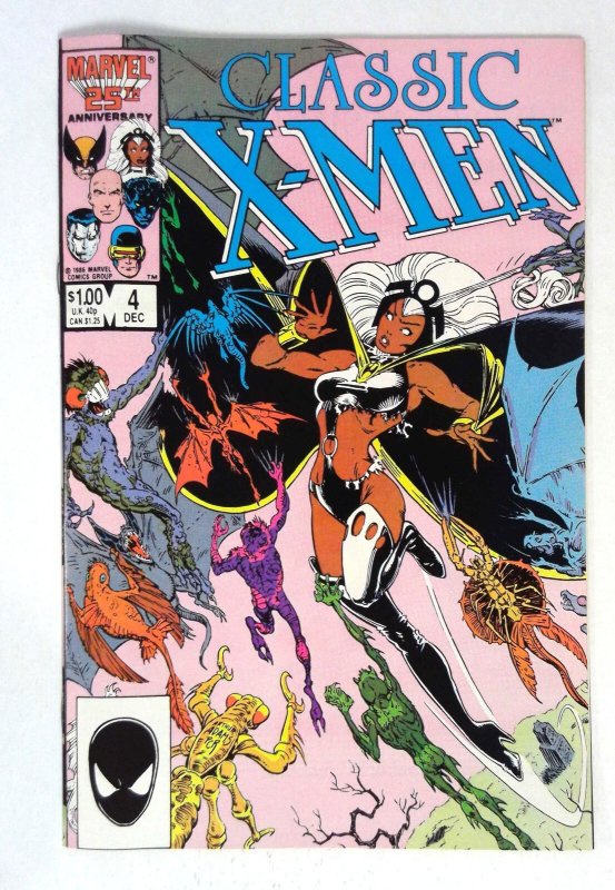 Classic X-Men #4 (1986) Storm Nightcrawler Marvel NM-