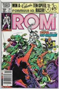 Rom: Spaceknight #3-67 (incomp.) Wraith War Micronauts V2 #3-14 comics lot of 56