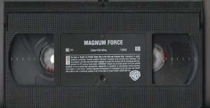 Magnum Force VHS  Dirty Harry - Vigilante ?