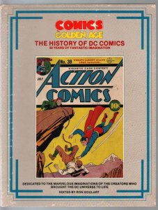 Comics The Golden Age 1985 -Jack Kirby-History of DC Comics-Hawkman-VG