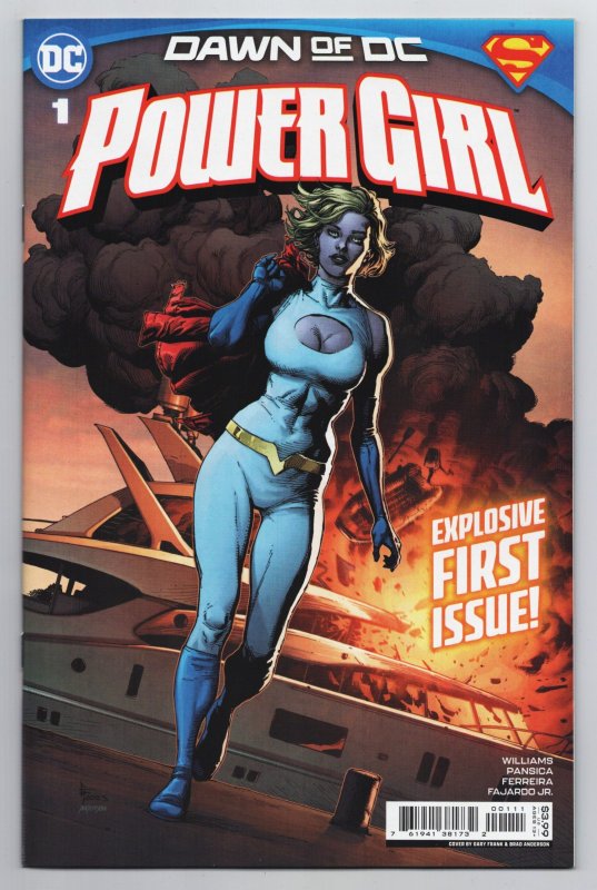 Power Girl #1 Cvr A Gary Frank (DC, 2023) NM