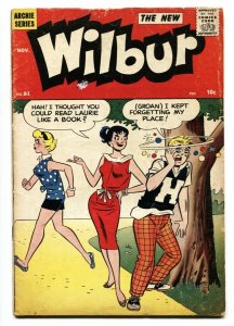 Wilbur #81 1958 Archie-Violence cover-Good Girl Art- VG-