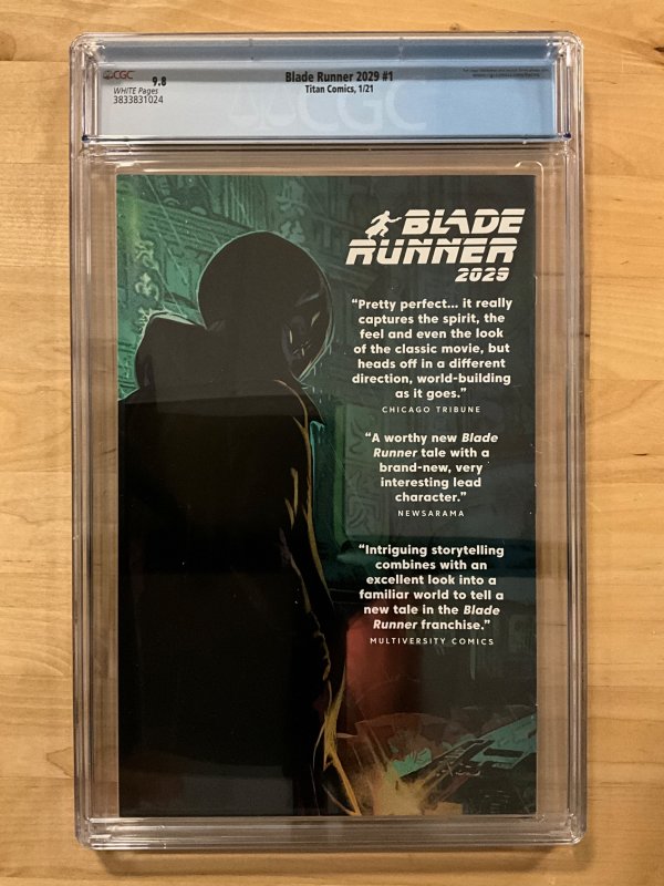 Blade runner 2029 #1 Momoko Cover CGC 9.8