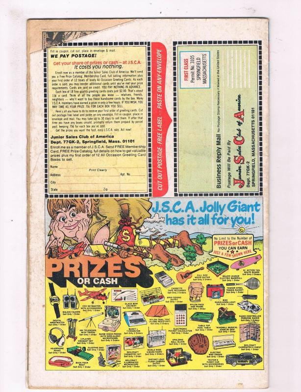 Tom & Jerry #293 GD/VG Gold Key Bronze Age Comic Book 1977 DE1