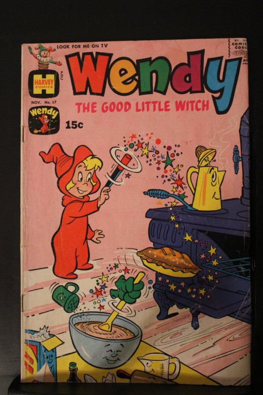 Wendy The Good Little Witch #57 1969 Affordable-Grade VG/FN Magical Cooking Wow